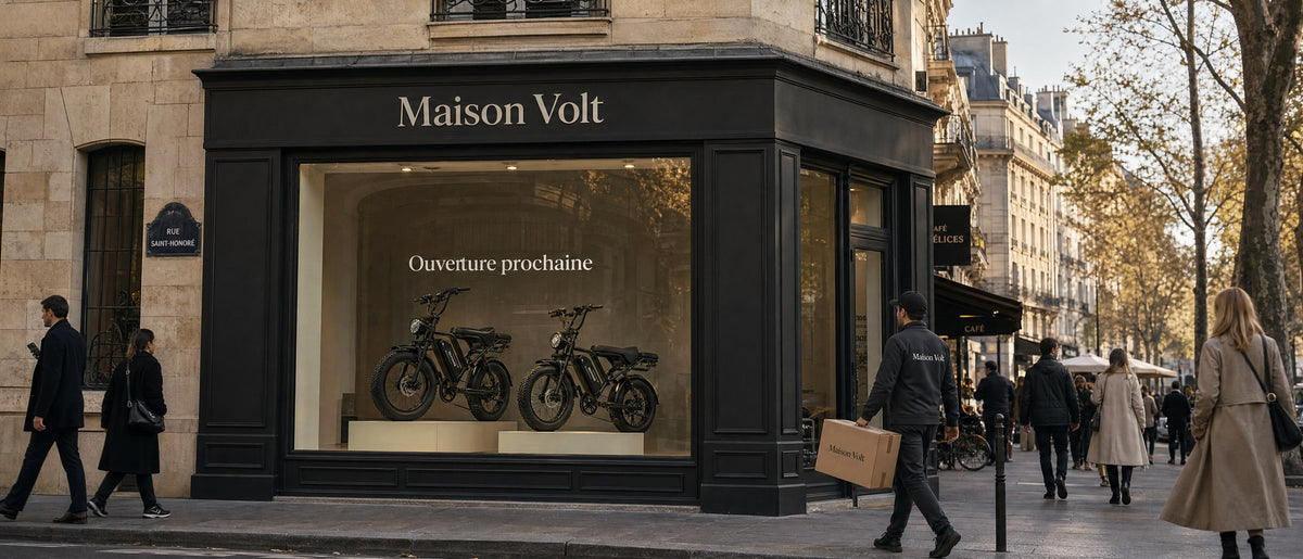 Première boutique Maison Volt à Paris, ouverture début 2027