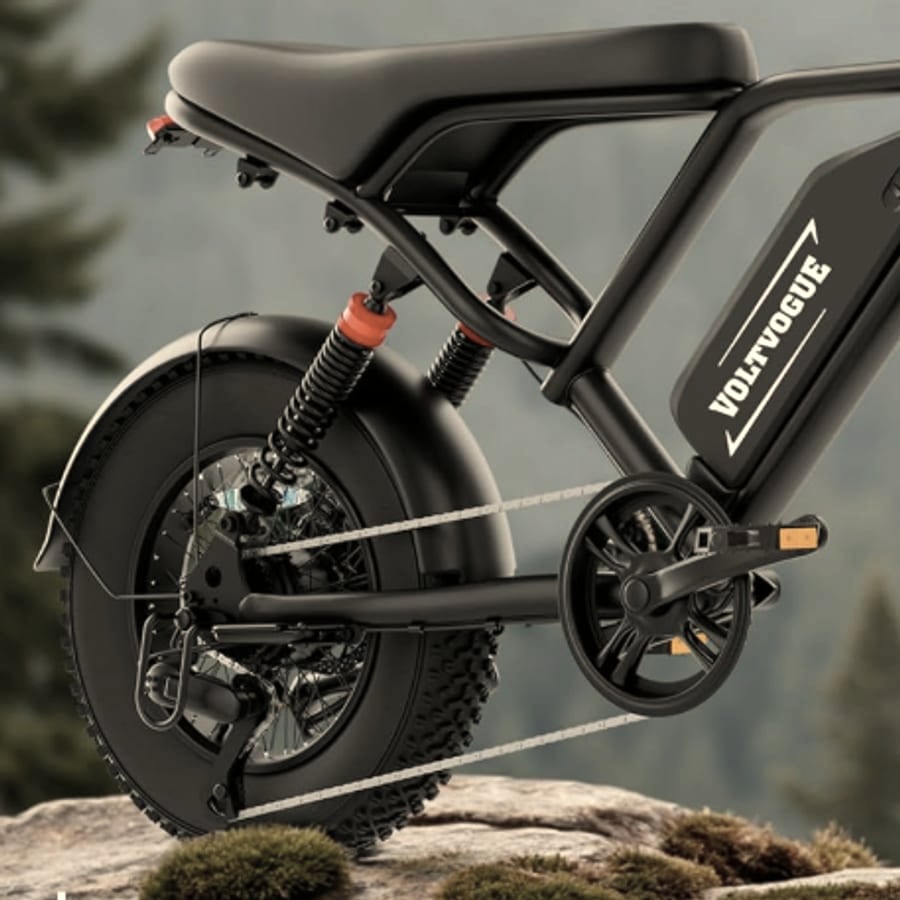 Selle, batterie et transmission du Volt