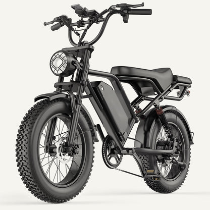Le Volt, vélo électrique, vue de trois quarts avant sur fond crème
